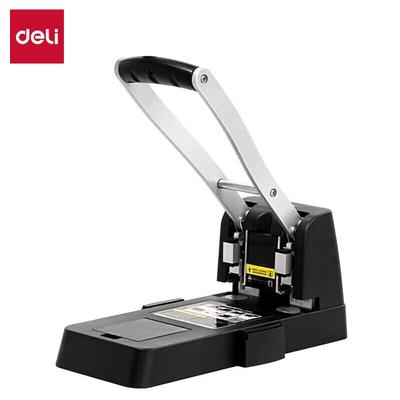 Deli 0150 Heavy-Duty 2-Hole Paper Punch CN Plug (adapter Included)