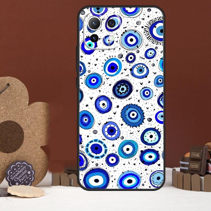 Evil Eyes Case For Xiaomi 14 15 Ultra 15T 14T 13T 17 Pro Max POCO X7 Pro X5 X6 F5 F6 F7 F8 Ultra Cover