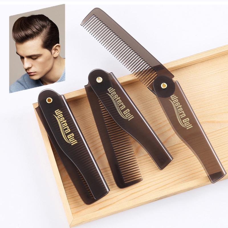 Pocket Size Folding Comb for Men Oil Head Hair Styling Tool Compact and Handy for Outdoor Use