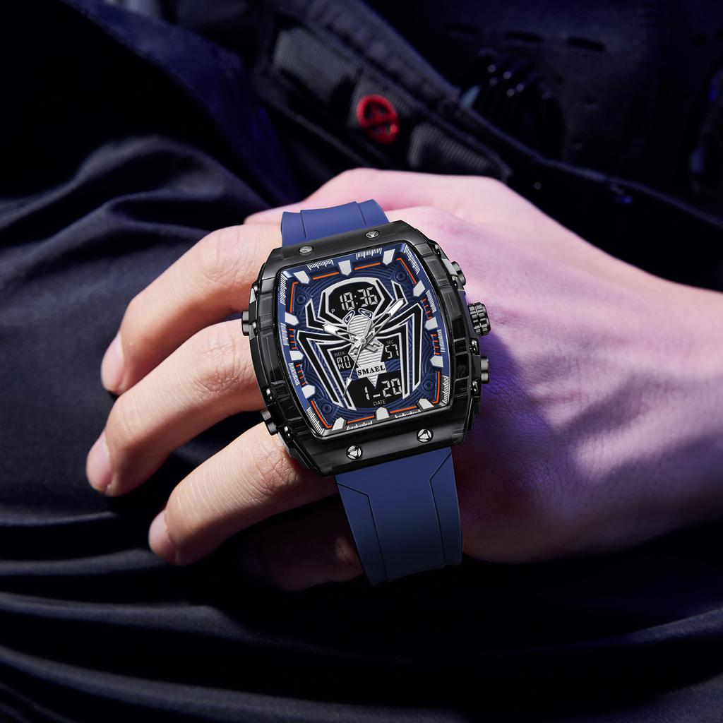 Brand 8116 Waterproof Dropshipping Watch Alarm Clock Luminous Young Fashion business Quartz Sport Wristwatches