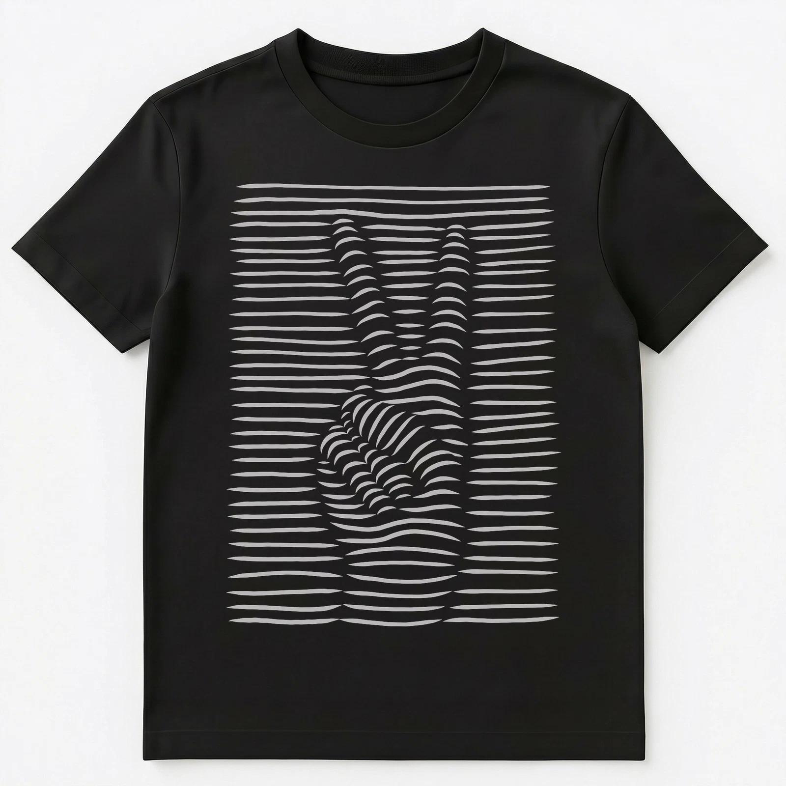 Peace Sign Graphic With Two Fingers Unisex T-Shirt S