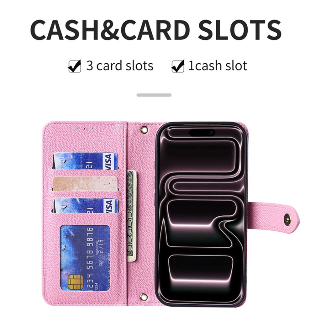 Crossbody Leather Wallet Cards Solt Phone Case for Samsung Galaxy S26 Plus S25 S24 FE S23 Ultra A16 A17 A26 A36 A37 A56 Cover