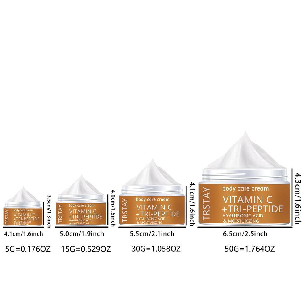 Crema hidratantă pentru corp conține vitamine, antioxidanți și colagen cu peptide trimerice pentru îngrijirea pielii, repararea pielii deteriorate și hidratarea pielii