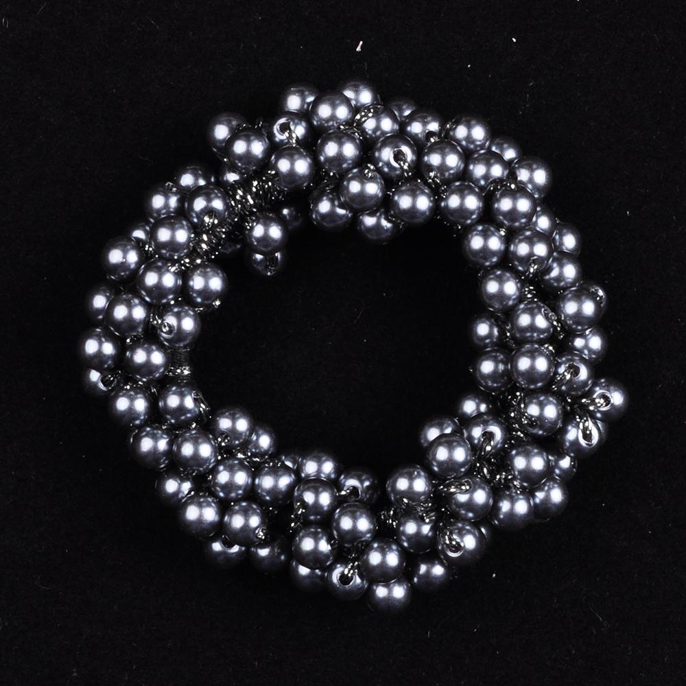 New Girls Imitation Pearl Elastic Hair Rubber Bands Bracelet Ponytail Holder Hair Ties Bands Rope Fashion Women Hair Accessories