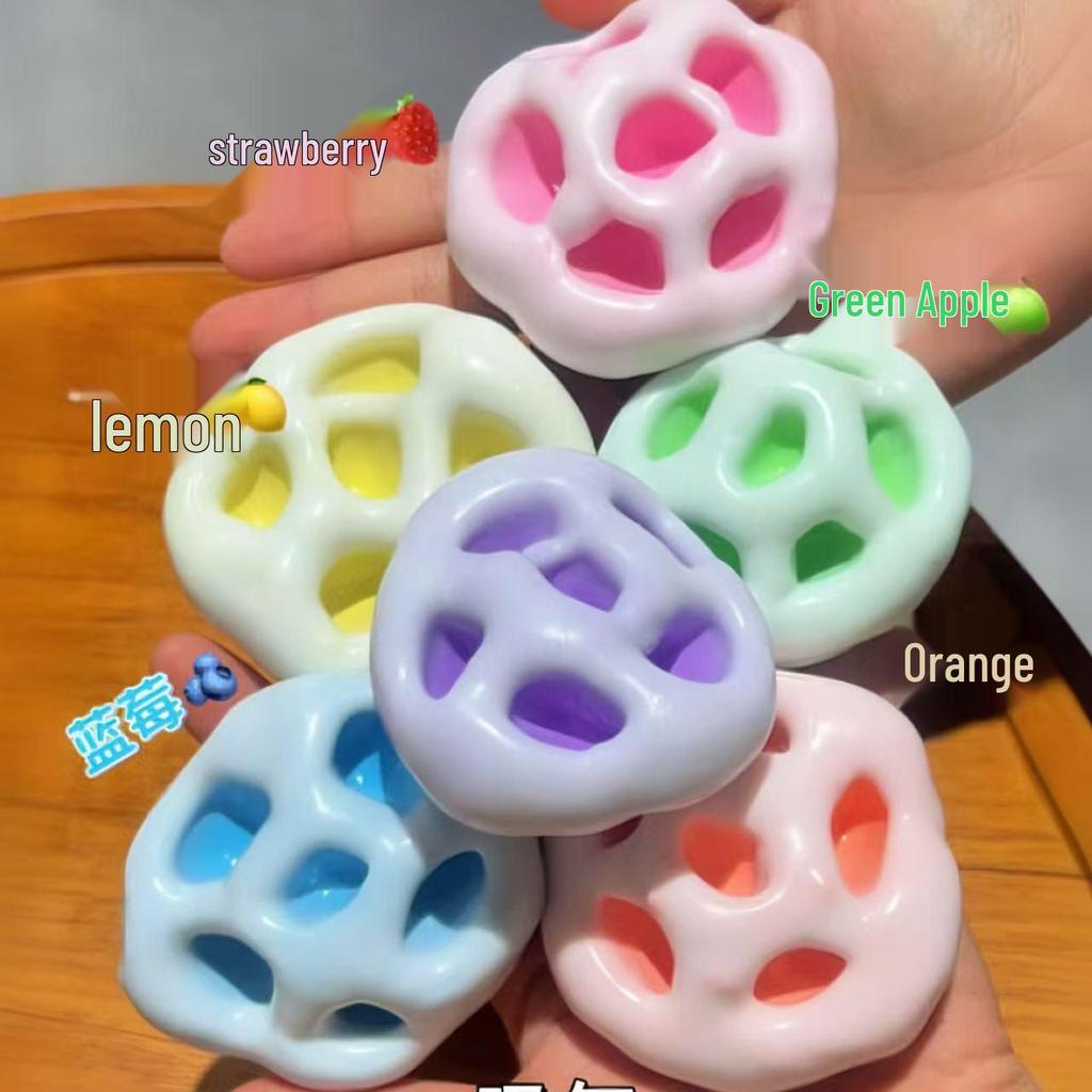 Handmade Glutinous Rice Squeeze Mochi Toy - Slow Rebound Finger Sensation