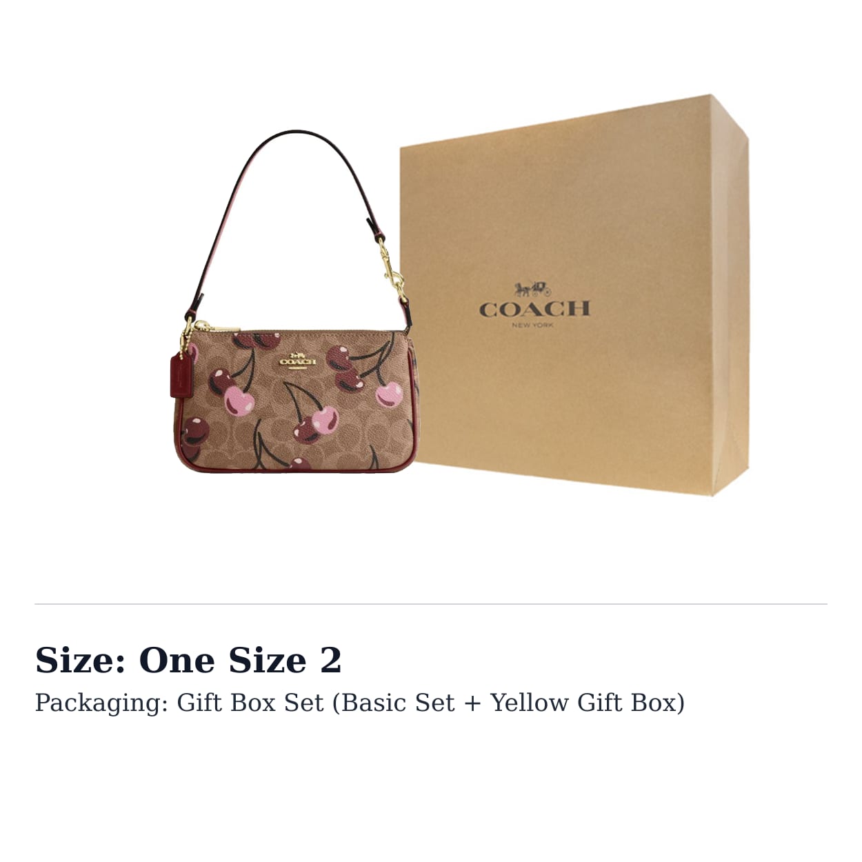 COACH Nolita Handtasche aus Kunstleder Klein Damen Braun Gelb CZ011-IMTAM One Size 2 beige