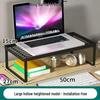 Student Laptop Cooling Riser Stand with Hollowed-Out Design