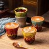 OLOEY Japanese Kiln Glaze Portable Bone China Coffee Mug