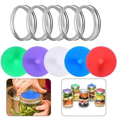 5 Stück/Set Fermentierdeckel Fermentierte Probiotische Lebensmittel Brandneu
