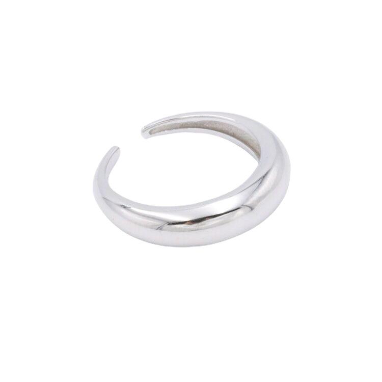 Trendy Women's Daily Commute Ring: Simple, Stylish, Internet-Celebrity Inspired Index Finger Design