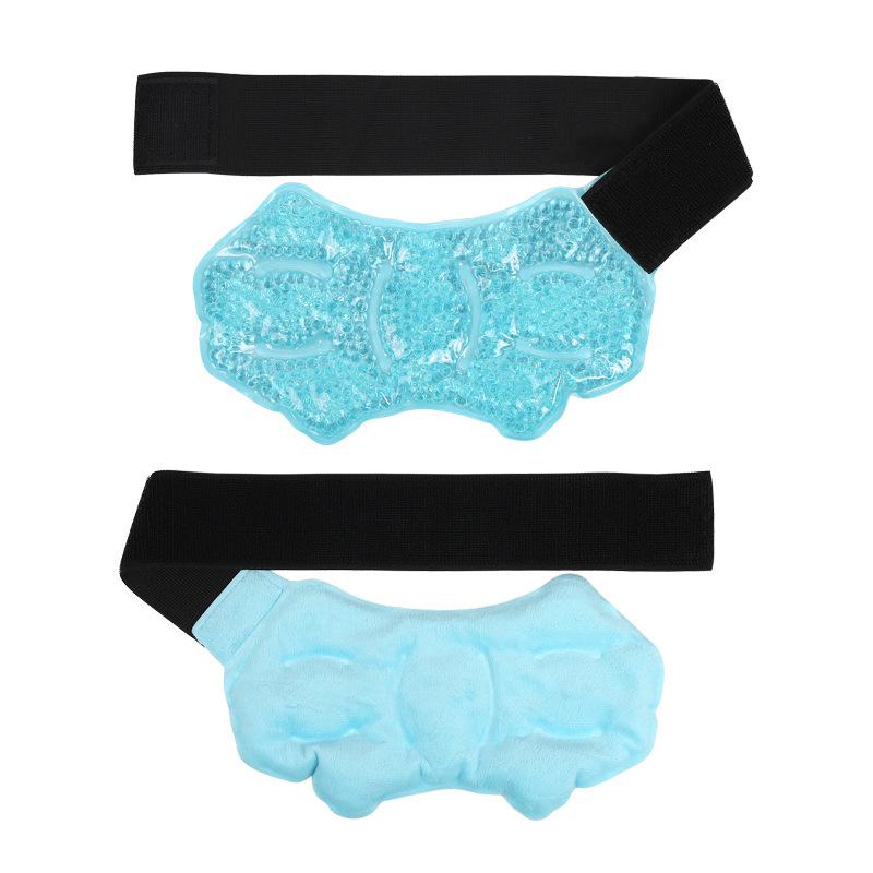 PVC Plush Dual-Sided Cold/Hot Compress for Ankle, Wrist, Elbow, Calf - Household Therapeutic Ice Pack Essentials