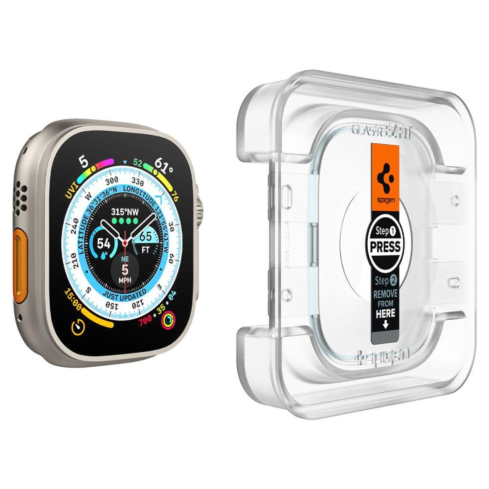 Szkło Hartowane Spigen Glas.tr Ez Fit 2-Pack Apple Watch Ultra 1 / 2 (49 Mm) Clear