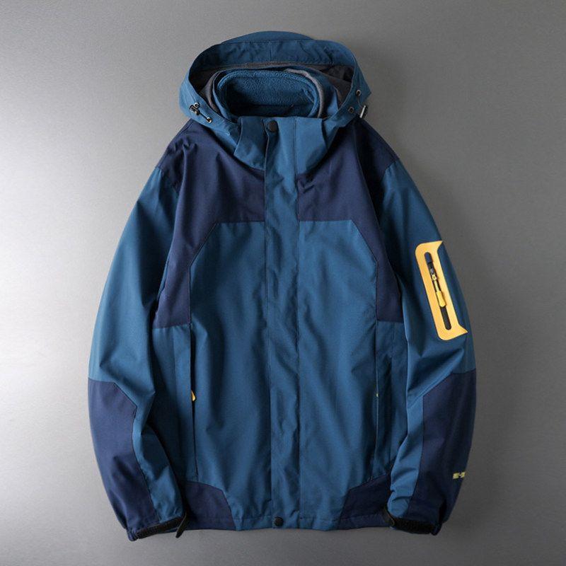 Three-in-One Foreign Trade Export Order Soft Shell Jacket
