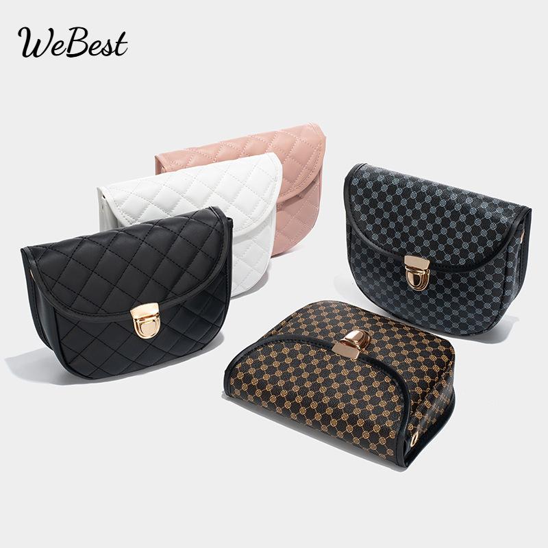 

Commuter Shoulder Bag with Simple Structure чёрный