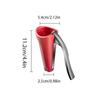 Aluminum Alloy Nut Cracker Heavy Duty Premium Hazelnuts Nutcracker Non Slip And Safe Design Rebound Handle Walnut Opener
