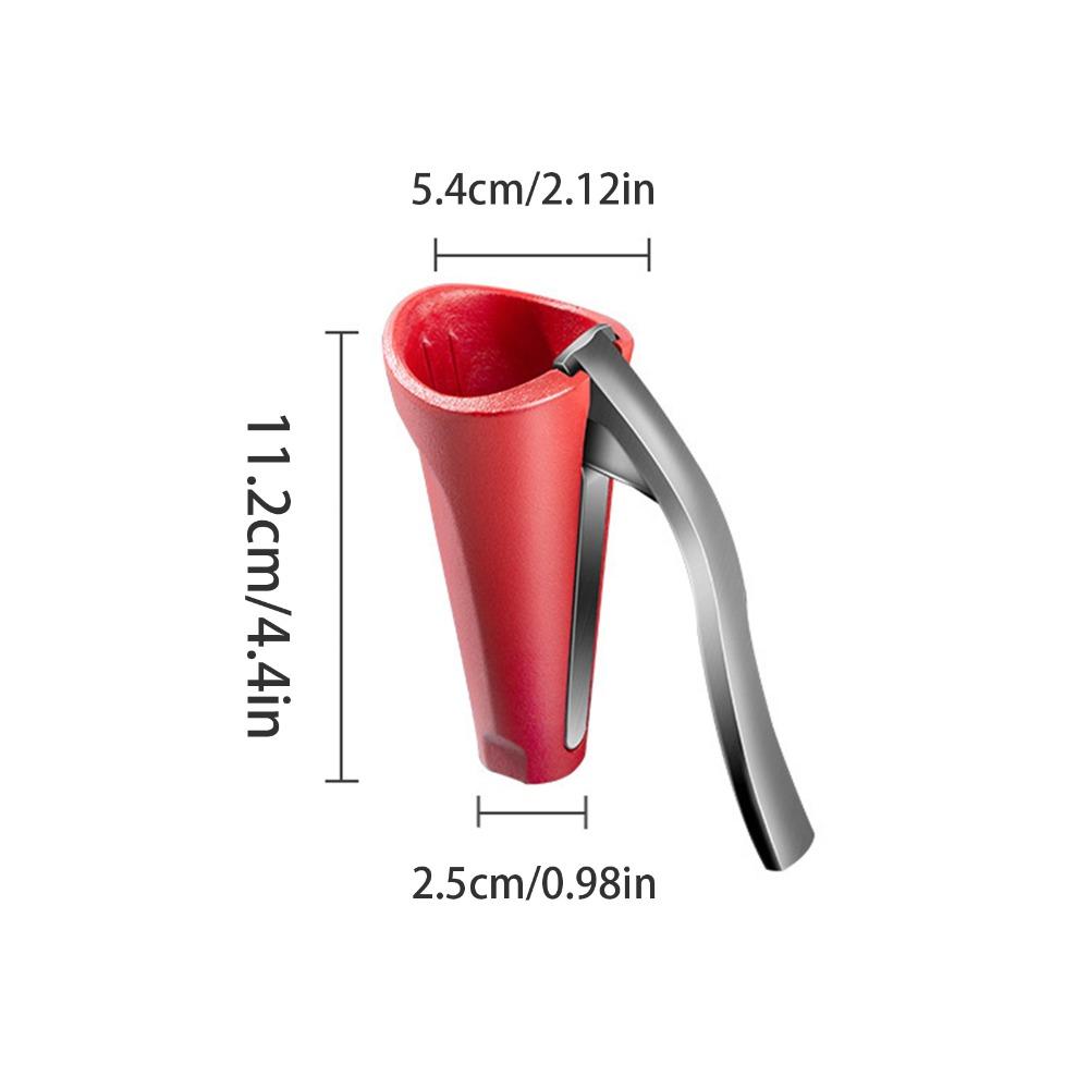 Aluminum Alloy Nut Cracker Heavy Duty Premium Hazelnuts Nutcracker Non Slip And Safe Design Rebound Handle Walnut Opener