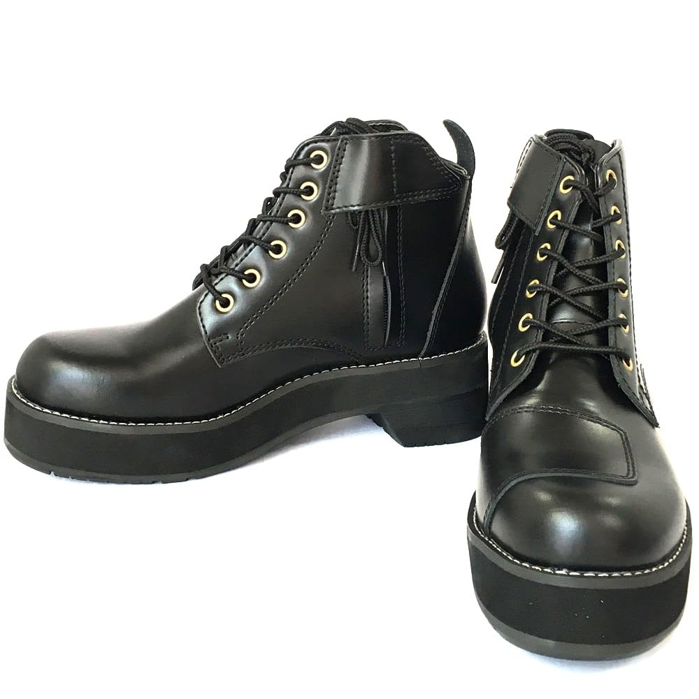 Wildwing Extra Thick Sole OD35 Swallow Boots, Black, 23.0cm, WWM-0003-OD35-230-BLK