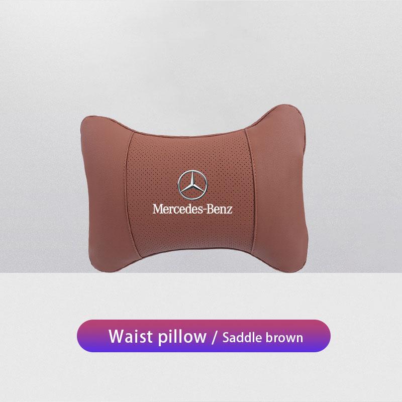 GLC GLB Car Seat Headrest Waist Pillow Head Neck Lumbar Support For Mercedes Benz AMG GLE GLS CLS GLC CLA GLA GLK ML C197 R231