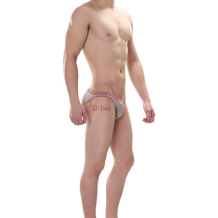 Tuhashe Men's Modal Sports Briefs - Contrast Color, Sweat-Absorbent, Breathable (Style 13022)