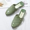 The New Slope Heel Women Slippers Soft Bottom Net Red Summer Slippers Kitchen Work Women Slides Waterproof Students