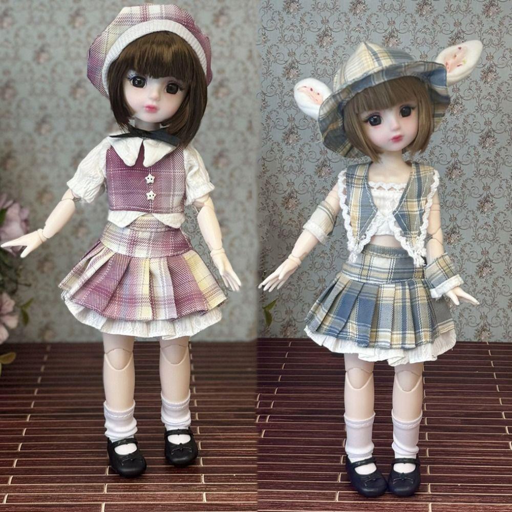 With Clothes Removable Joints Doll Dress Up 1/6 Bjd Dolls Dressing Doll 30cm BJD Doll  Girls Gifts
