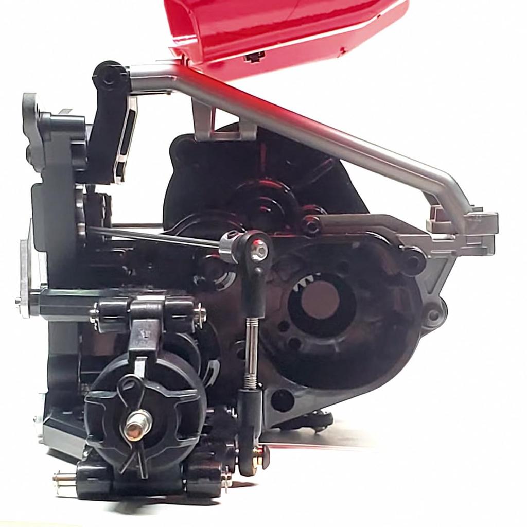 OP Parts Rear PC Wing Kit for Tamiya Fighter NxGen (DT-04 Chassis)