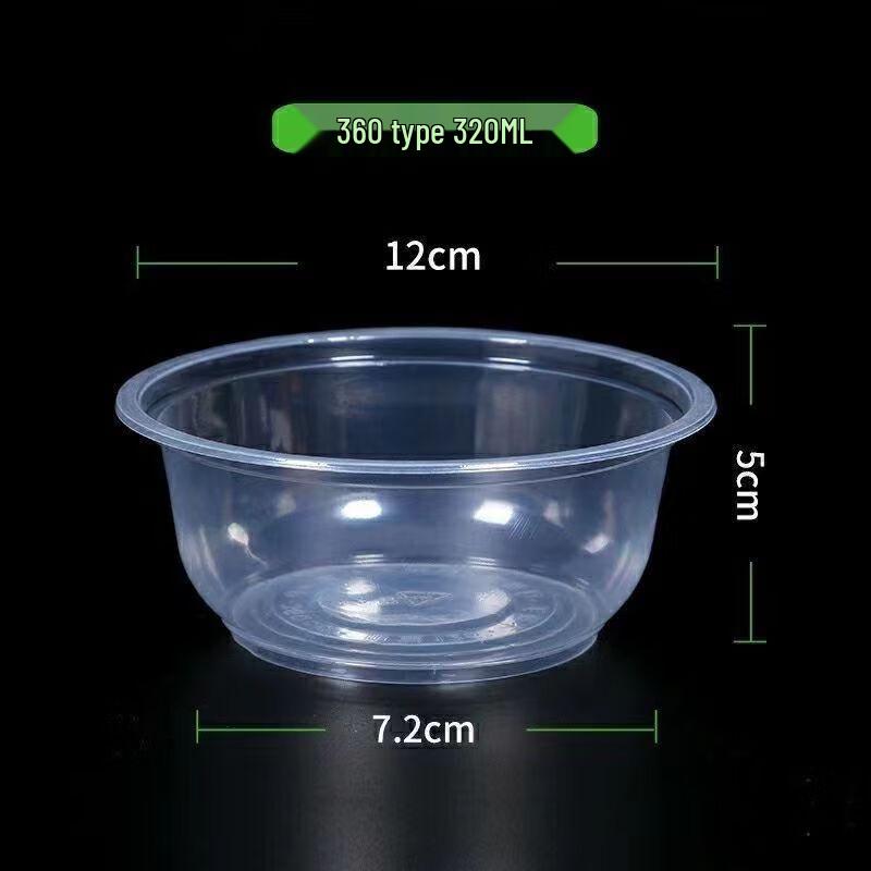 Shangqi Disposable Round Plastic Tableware Set