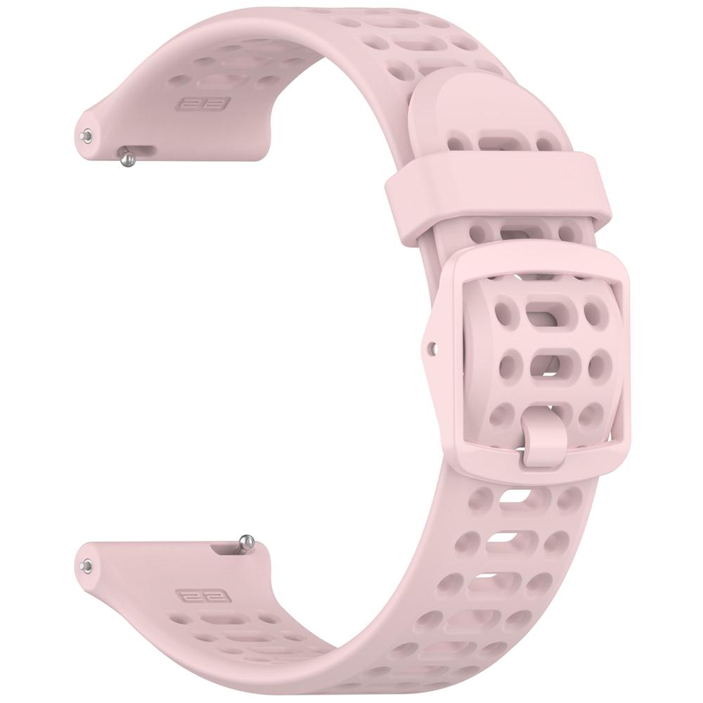 

22mm Replace Bracelet For COROS PACE Pro 3/APEX 2 Pro 46mm Silicone Wristband For Xiaomi Watch color 2 S4 Sport Breathable Strap 1PCS 22mm розовый