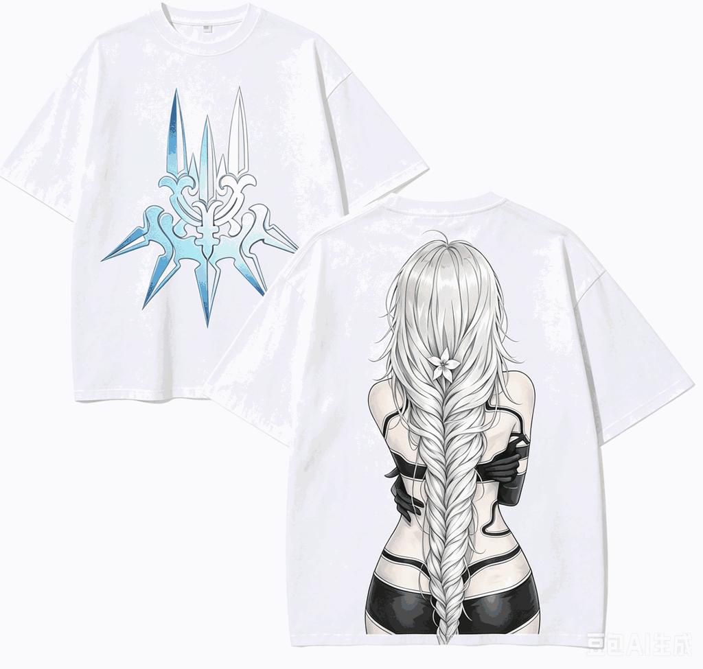 Nier Automata Anime Lover TShirt Harajuku Cotton NewModel High Street Retro Oversized Unisex Harajuku High Quality Hot Product
