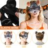 1Pcs Carnival Mouse Mask Creative 3D Party Face Cover Halloween Masquerade Cosplay Dance Supplies Light Grey Carnival Mask