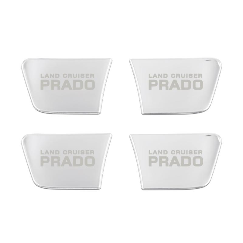 

4pcs stainless steel car interior door handle ornament sticker for Toyota prado land cruiser Accessories