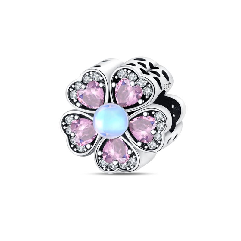 Genuine Copper Classical Lotus Butterfly Angel Cross Dragonfly Pink Purple Charm Bead Charms Bead Charms Compatible With Pandora Authentic Bracelets D