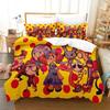 3D Print Cartoon Amazing Digital Circus Bedding Set Boys Girls Twin Queen King Size Duvet Cover Pillowcase Bed Boys Adult