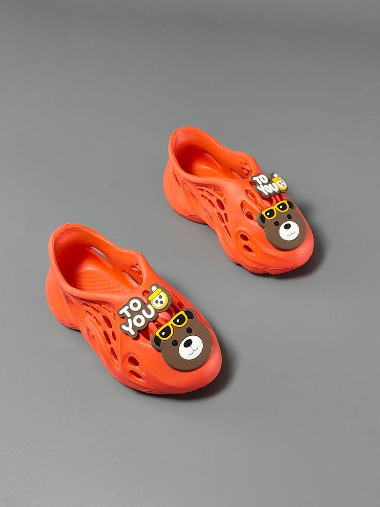 2025 Cute Comfortable Children's Bear Shoes for Boys & Girls - Fashionable, Breathable, Solid Colors for Outdoor Wear