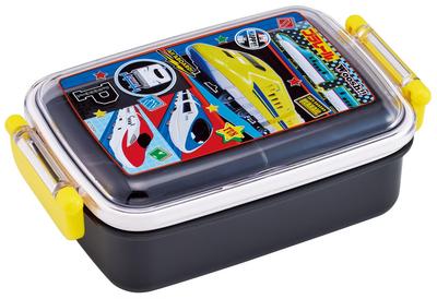 Skater Lunch with a Soft Single Made In Plarail Children's Box, 450ml, Dome-Shaped Lid, Tier, Japan, 26, Boys' RBF3AN-A