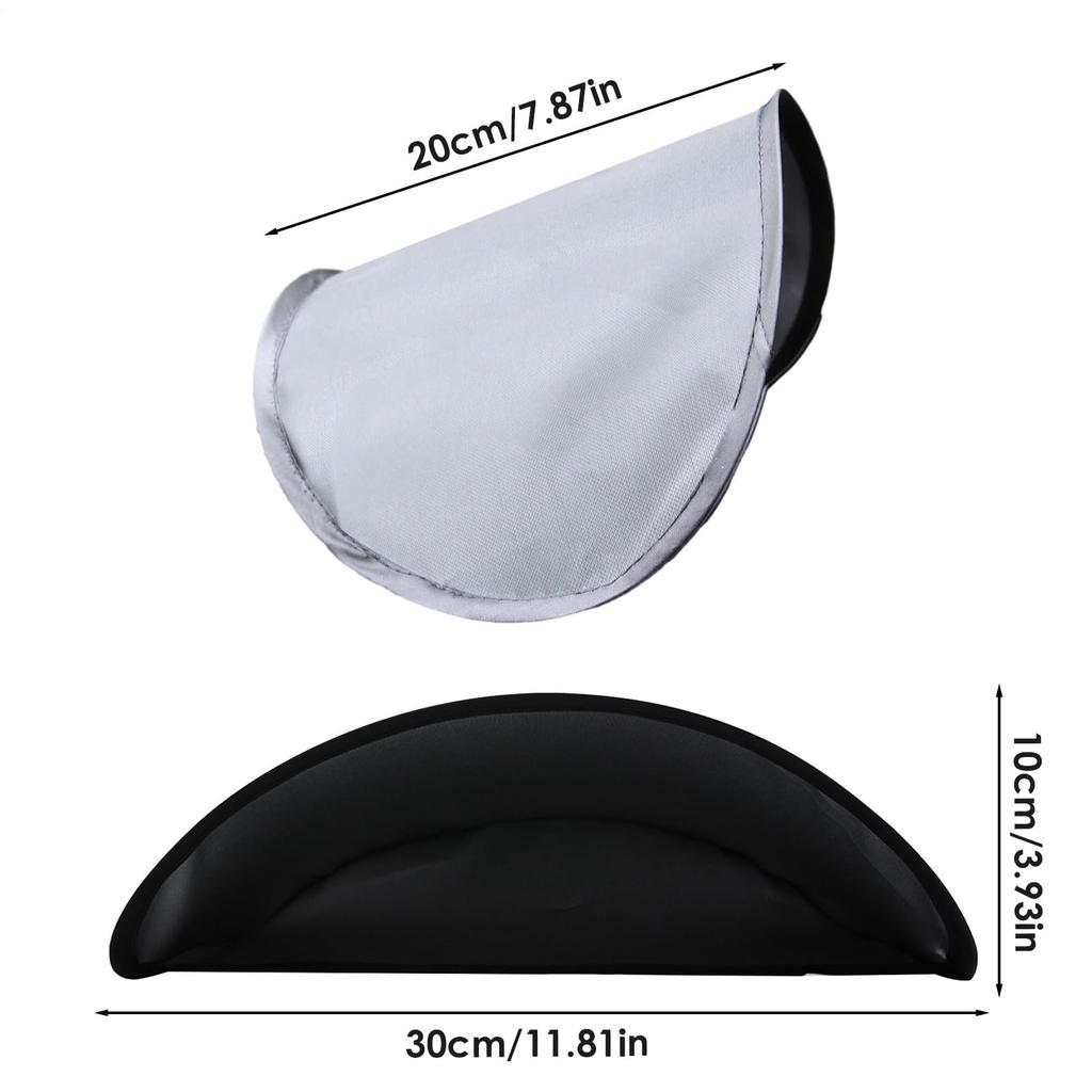 Car Cell Phone Sun Shade Foldable UV Protection Cover for Smartphone, Anti-glare Adjustable Sun