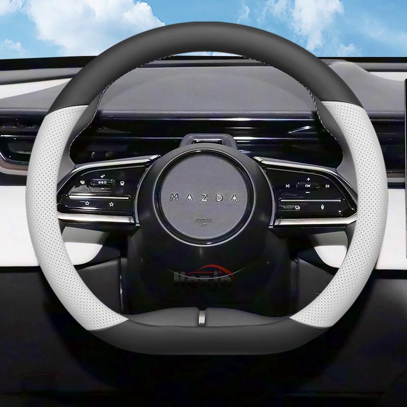 Leather Car Steering Wheel Cover for Mazda EZ60 EZ 60 2025 Accessories