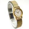 Used C143 [Vintage, Battery Replaced] SEIKO Gold-Tone Round Case Breguet Numerals Ladies Watch