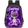Catnap (Poppy Playtime) Backpack, Student Backpack, Smiling Critters Backpack