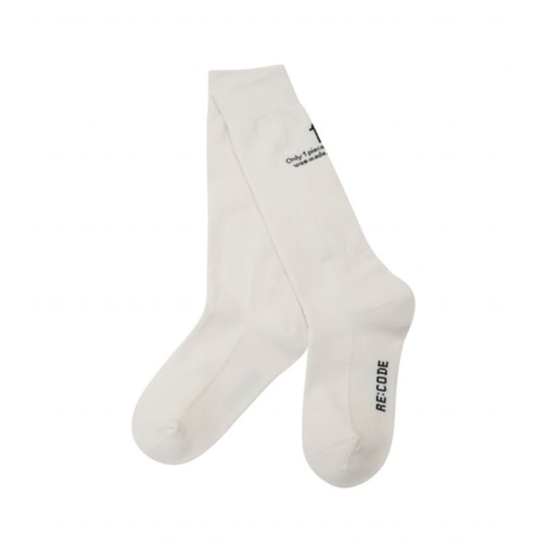 RE;CODE Concept Logo Socks_RYAAM23813IVX
