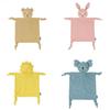 Baby Comforter Blanket With Dual Layer Cotton Gauze Soft Plush Toy For Newborns