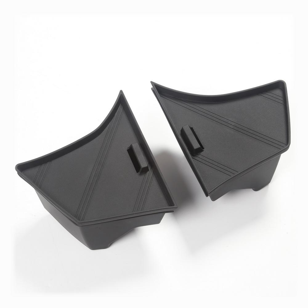 

Для Tesla Model 3+ Highland 2024 задний багажник, боковой ящик для хранения, многофункциональный органайзер с крышками, Model3, аксессуары для интерьера, 2 шт.