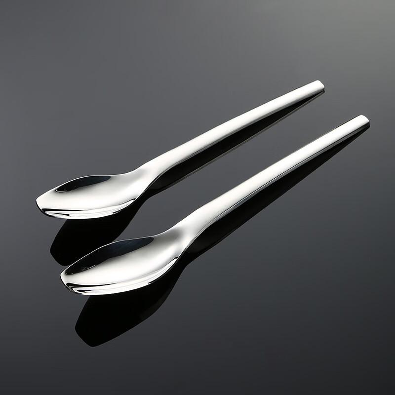 Ruhan Small 304 Stainless Steel Dessert Spoon - Set of 5