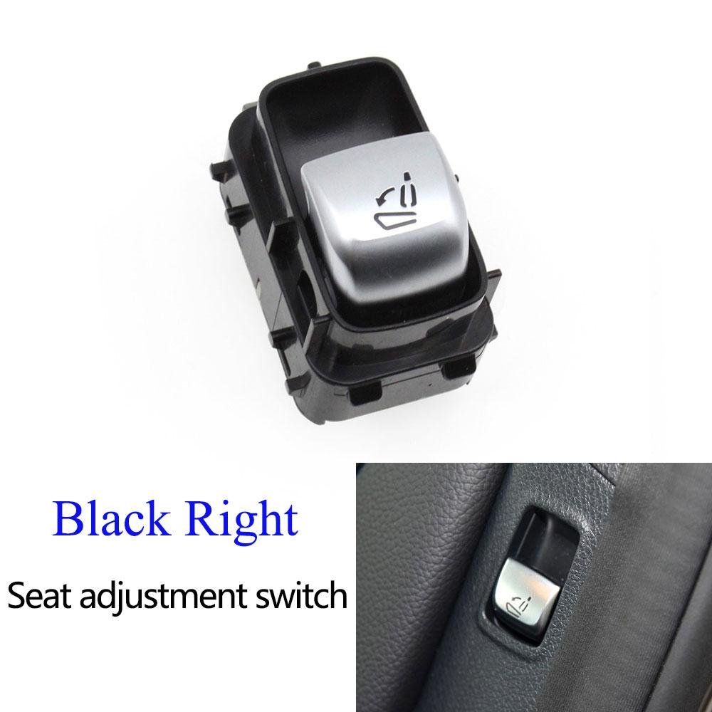 Black Beige Left Right Seat Adjustment Control Switch Button For Mercedes BENZ C GLC Class W205 W253 2015-2022