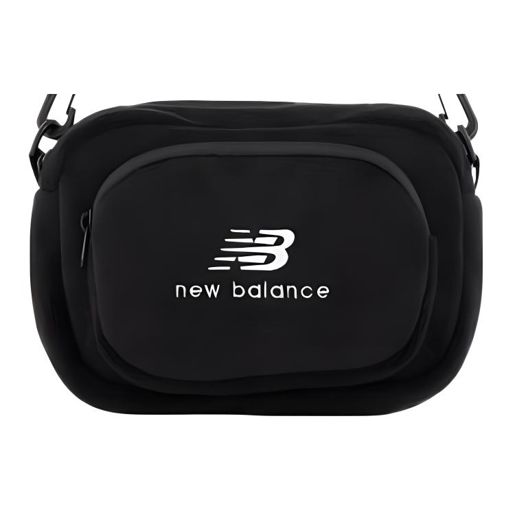New New Balance Fabric Shoulder Bag, Crossbody Bag Regular Unisex Black LAB34413-BK