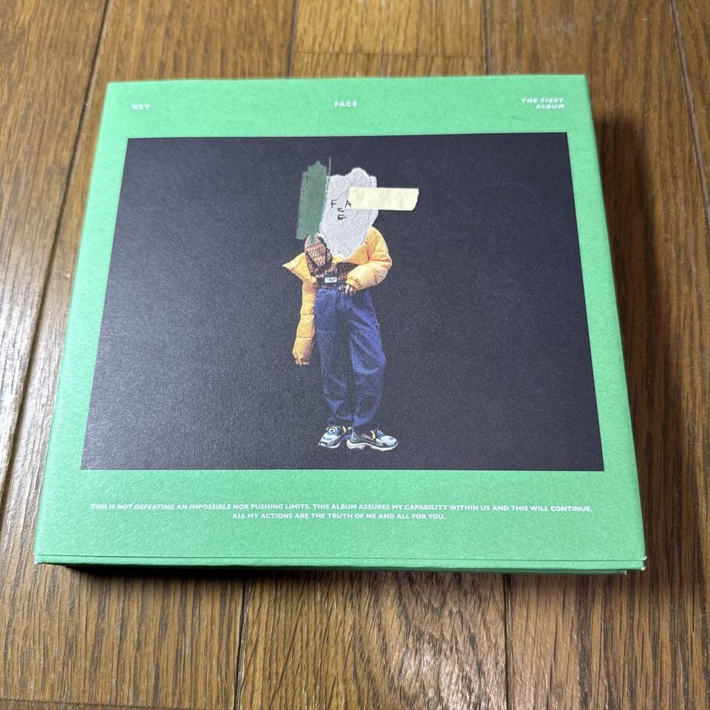 [USED] SHINee KEY Album FACE Green Ver.