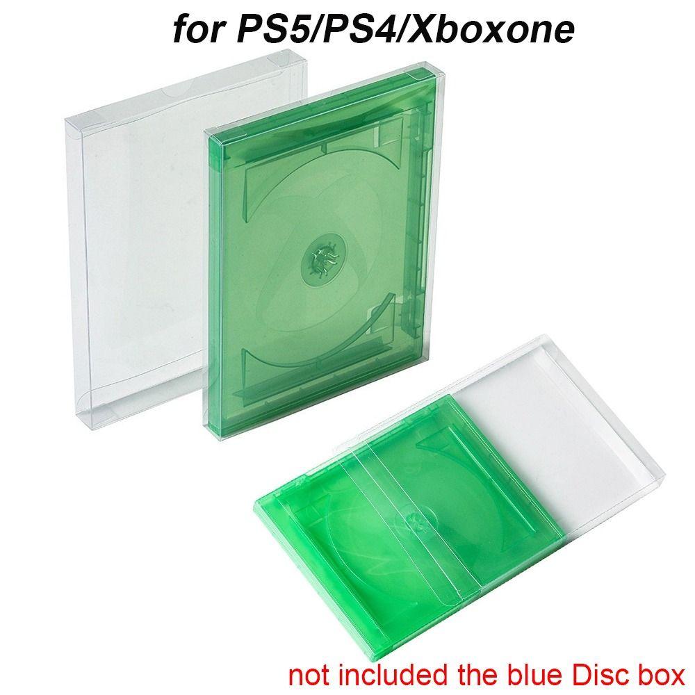5pcs PET Game Box Protector Case Transparent Game Card Storage for PS5 PS4 Xboxone