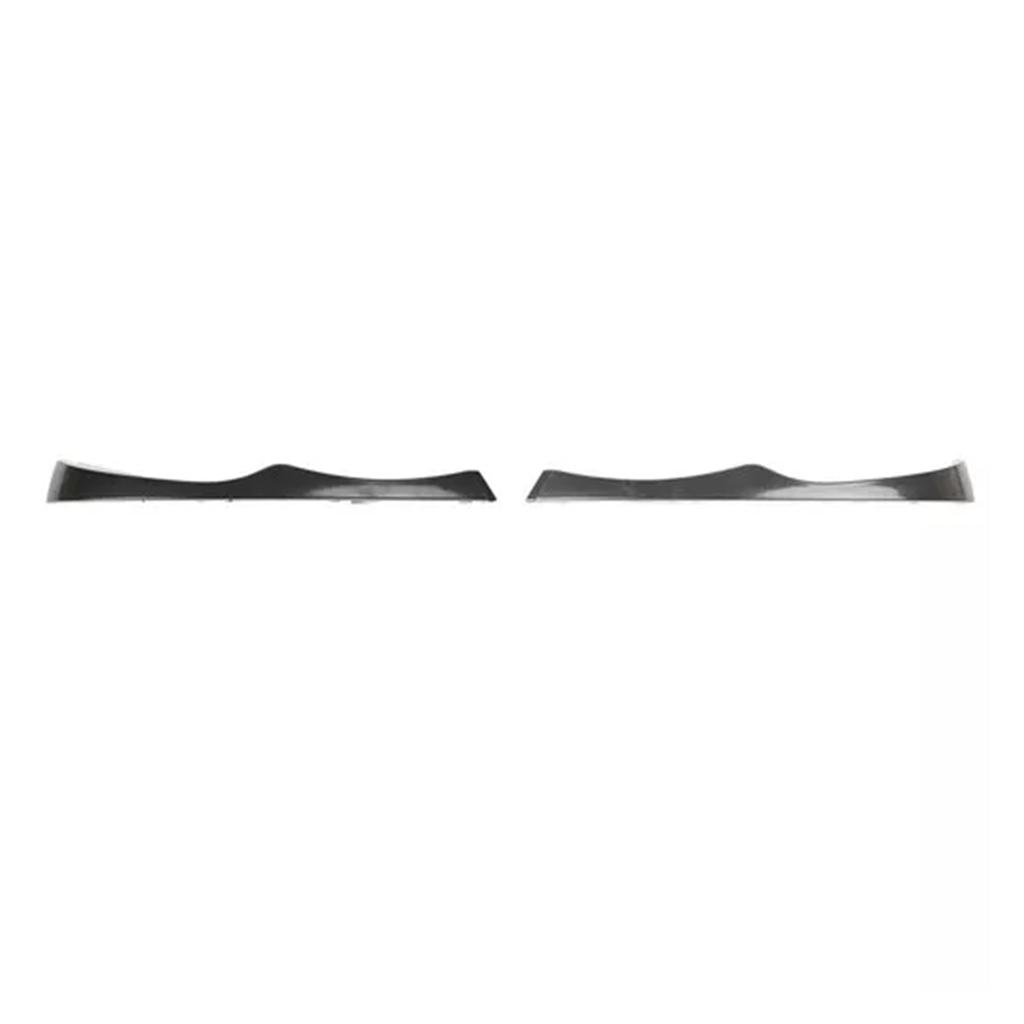 2PCS Upper Headlight Cover Strips For BMW E46 330i 330Xi 325i 325Xi 2002-2005