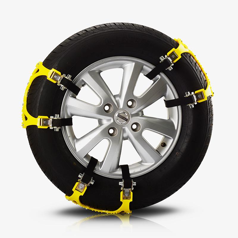 Universal Polyurethane Anti-Skid Snow Chains for Sedans & SUVs