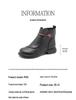 2024 Women's Winter Leather Short Boots: Warm, Non-Slip, Thickened Cotton for Middle-Aged & Elderly